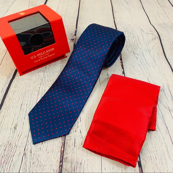 U.S. Polo Assn. Other - U.S Polo | Tie & Pocket Square Set NWB